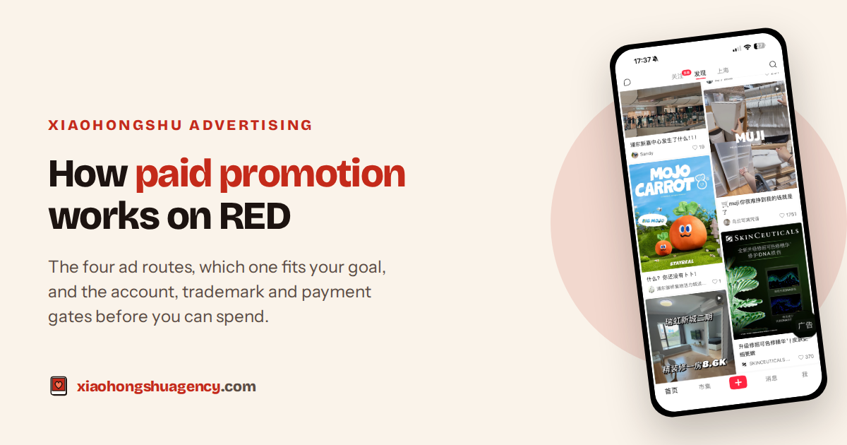 Xiaohongshu advertising overview for foreign brands, 2026